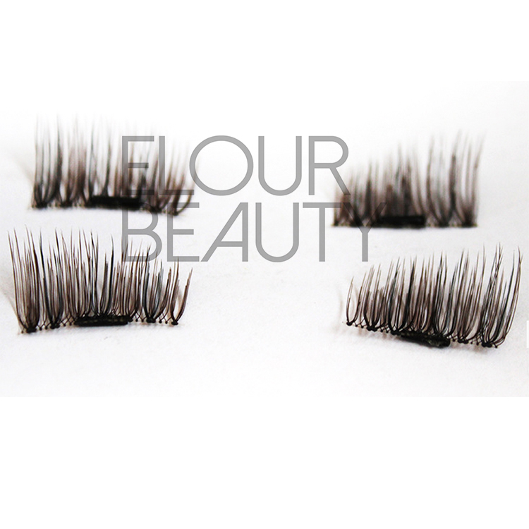 Newest magnetic brown false eyelashes wholesale supplies EA64